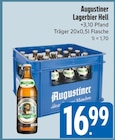 E xpress - Lagerbier Hell Angebot im Prospekt Lagerbier Hell bei E xpress im Prospekt "" für 16,99 €