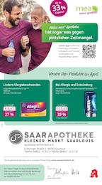 mea - meine apotheke Prospekt für Saarlouis mit 4 Seiten mea - meine apotheke Prospekt für Saarlouis: "Unsere April-Angebote", 4 Seiten, 01.04.2026 - 30.04.2026