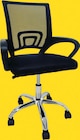 Chaise de bureau en maille à roulettes - Intermarché Hyper à Clermont-Ferrand Chaise de bureau en maille à roulettes en promo chez Intermarché Hyper Clermont-Ferrand à 29,90 €
