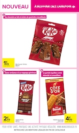 Prix et réduction Côte D'Or dans le prospectus Carrefour Market en cours Offre Côte D'Or dans le catalogue Carrefour Market du moment à la page 11
