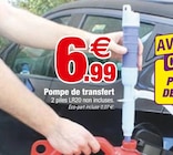 Promo Pompe de transfert à 6,99 € dans le catalogue Bazarland à Miramas