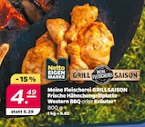GRILLSAISON Frische Hähnchengrillplatte Western BBQ oder Kräuter von Meine Fleischerei im aktuellen Netto mit dem Scottie Prospekt