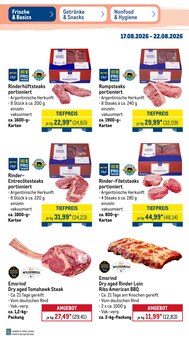Rindfleisch im METRO Prospekt "Wochenangebote" mit 54 Seiten (Heilbronn)