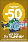 Intermarché Flaine - Promo -50% de remise immédiate sur le 2ème sur tout San Pellegrino Promo -50% de remise immédiate sur le 2ème sur tout San Pellegrino à dans le catalogue Intermarché à Flaine