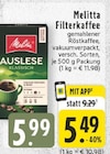 Aktuelles Filterkaffee Auslese Klassisch Angebot bei E center in Moers ab 5,49 €