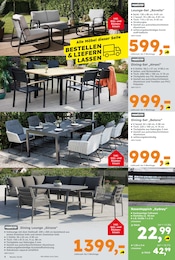 Esstisch im Globus-Baumarkt Prospekt in Gifhorn Aktueller Globus-Baumarkt Prospekt mit Esstisch, "Immer eine Idee besser", Seite 4