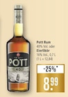 Rum Angebote von Pott bei Marktkauf Aschaffenburg für 8,99 €
