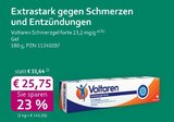 mea - meine apotheke - Voltaren Schmerzgel forte 23,2 mg/g Angebot im Prospekt Voltaren Schmerzgel forte 23,2 mg/g bei mea - meine apotheke im Prospekt "" für 25,75 €