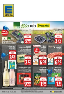 Cola im EDEKA Prospekt "Aktuelle Angebote" mit 24 Seiten (Viersen)