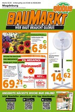 Globus-Baumarkt Prospekt für Magdeburg mit 20 Seiten Globus-Baumarkt Prospekt für Magdeburg: "WER BAUT BRAUCHT GLOBUS", 20 Seiten, 03.08.2020 - 08.08.2020