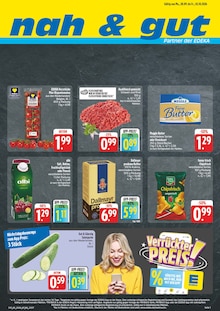 nah und gut Prospekt der KW 40 "Wir lieben Lebensmittel!" Aktueller nah und gut Prospekt "Wir lieben Lebensmittel!" Seite 1 von 8 Seiten