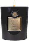 Bougie parfumée vanille ambrée - COLLINES DE PROVENCE en promo chez Botanic Haguenau à 26,99 €