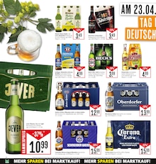 Bier im Marktkauf Prospekt "Aktuelle Angebote" mit 41 Seiten (Rottenburg (Neckar))