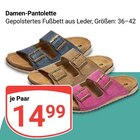 Damen-Pantolette Angebote bei GLOBUS Völklingen für 14,99 €
