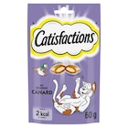 Dreamies CATISFACTIONS Friandises pour chat et chaton Canard 6x60 g - Dreamies en promo chez Maxi Zoo Dreamies CATISFACTIONS Friandises pour chat et chaton Canard 6x60 g - Dreamies dans le catalogue Maxi Zoo