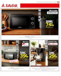 Prix et réduction Micro-Ondes dans le prospectus Carrefour Market en cours Offre Micro-Ondes dans le catalogue Carrefour Market du moment à la page 51