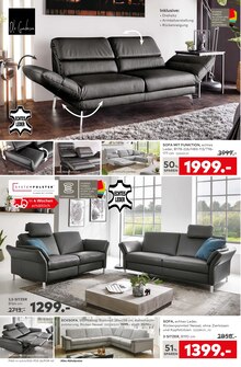 Sofa im porta Möbel Prospekt "BESSER GLEICH ZU PORTA" mit 12 Seiten (Offenbach (Main))