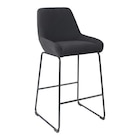 Castorama Claye-Souilly - Promo Tabouret de bar rembourré noir Romere métal et tissu haut. d'assise 72 cm Promo Tabouret de bar rembourré noir Romere métal et tissu haut. d'assise 72 cm à 45,90 € dans le catalogue Castorama à Claye-Souilly