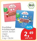 Bio-Riegel von Fruchtbar im aktuellen budni Prospekt