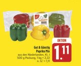 Paprika Mix Angebote von Gut & Günstig bei EDEKA Schwabach für 1,11 €