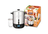 Gamm vert Mirande - Promo Stérilisateur inox avec couvercle en verre & 4 bocaux 1L - Le Parfait Promo Stérilisateur inox avec couvercle en verre & 4 bocaux 1L - Le Parfait à 149,00 € dans le catalogue Gamm vert à Mirande