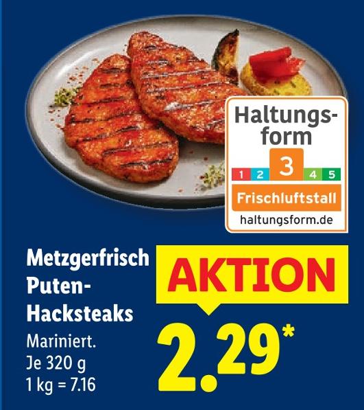 Puten-Hacksteaks
