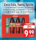 Coca-Cola, Fanta, Sprite bei EDEKA im Kerken Prospekt für 9,99 €