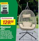 Hängesessel „Kira“ im toom Baumarkt Prospekt Hängesessel „Kira“ im aktuellen toom Baumarkt Prospekt für 129,99 €
