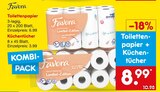 Aktuelles Toilettenpapier + Küchentücher Angebot bei Netto Marken-Discount in Duisburg ab 8,99 €