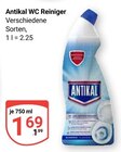 WC Reiniger im Angebot bei GLOBUS in Bochum WC Reiniger Angebote von Antikal bei GLOBUS Bochum für 1,69 €