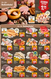 Leberwurst im REWE Prospekt in Ludwigshafen Aktueller REWE Prospekt mit Leberwurst, "Dein Markt", Seite 8