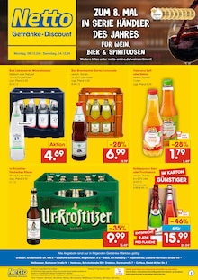 Netto Marken-Discount Prospekt "DER ORT, AN DEM DU IMMER AUSGEZEICHNETE PREISE FINDEST." mit  Seiten (Cottbus)