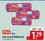 Pely Anti-Geruch Müllbeutel Angebote bei famila Nordost Stralsund für 1,29 €