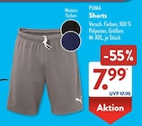Shorts im ALDI SÜD Prospekt Shorts von PUMA im aktuellen ALDI SÜD Prospekt für 7,99 €