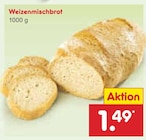 Aktuelles Weizenmischbrot Angebot bei Netto Marken-Discount in Karlsruhe ab 1,49 €