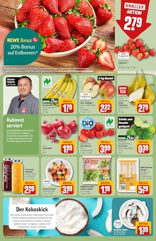 Bananen im aktuellen REWE Prospekt (München) Bananen im REWE Prospekt "Dein Markt" mit 30 Seiten (München)