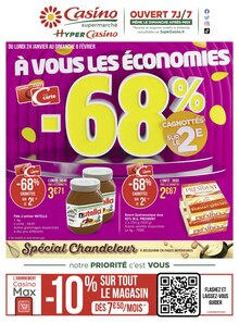 Casino Supermarchés Catalogue "À vous les économies", 20 pages, Boissettes,  24/01/2022 - 06/02/2022