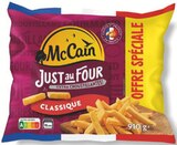 JUST AU FOUR - McCain en promo chez Supermarchés Match Schiltigheim à 4,18 €