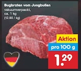 Bugbraten vom Jungbullen im Angebot bei Netto Marken-Discount in Buchholz Bugbraten vom Jungbullen Angebote bei Netto Marken-Discount Buchholz für 1,29 €