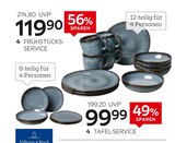 Porzellan-Serie „Lave Gris“ Angebote von Villeroy & Boch bei XXXLutz Möbelhäuser Kamen für 119,90 €