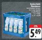 Mineralwasser bei nah und gut im Prospekt "" für 5,49 €