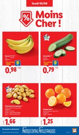 Pomme De Terre Angebote im Prospekt "Le vrai prix des bonnes choses" von Lidl Pomme De Terre Angebote im Prospekt "Le vrai prix des bonnes choses" von Lidl auf Seite 5