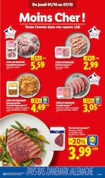 Prix et réduction Filet De Poulet dans le prospectus Lidl en cours Offre Filet De Poulet dans le catalogue Lidl du moment à la page 11