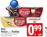 Mousse im Angebot bei EDEKA in Heidenheim Mousse Angebote von Dany bei EDEKA Heidenheim für 0,99 €