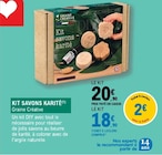 Kit savons karité - Graine Créative dans le catalogue E.Leclerc