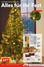Weihnachtskugeln im Hellweg Prospekt in Iserlohn Aktueller Hellweg Prospekt mit Weihnachtskugeln, "Die Profi-Baumärkte", Seite 2
