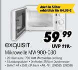 Mikrowelle MW 900-030 Angebote von Exquisit bei MEDIMAX Moers für 59,99 €