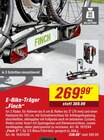 Aktuelles E-Bike-Träger Finch Angebot bei toom Baumarkt in Braunschweig ab 269,99 €