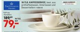 18-TLG. Kaffeeservice Angebote von Seltmann Weiden bei Möbel Bohn Schwäbisch Hall für 79,00 €