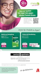 mea - meine apotheke Prospekt für Hamburg mit 4 Seiten mea - meine apotheke Prospekt für Hamburg: "Unsere August-Angebote", 4 Seiten, 01.08.2025 - 31.08.2025